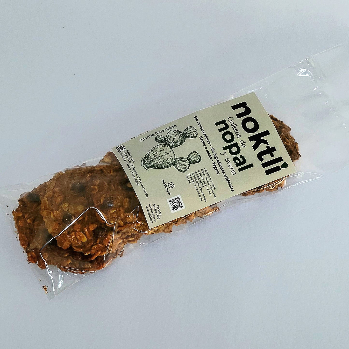 Galletas de Nopal - Avena