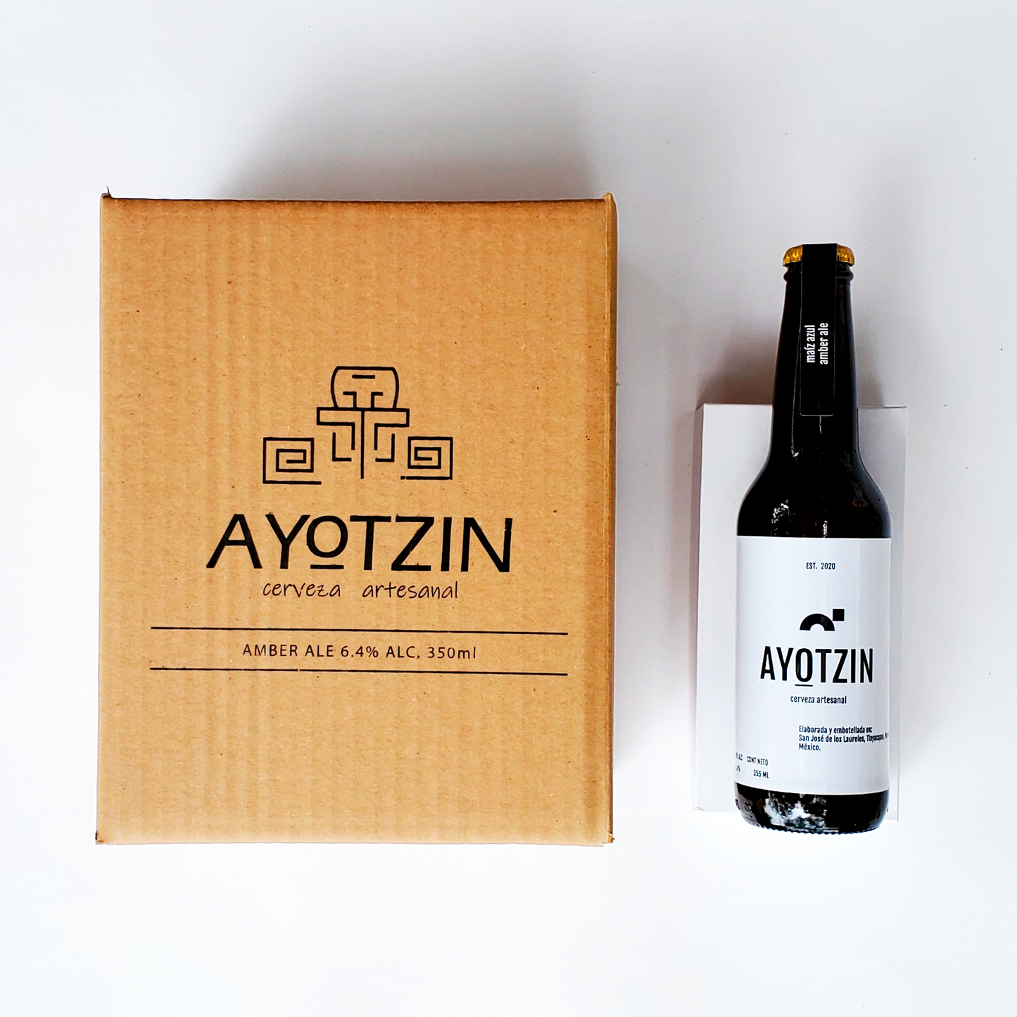 Cerveza maíz azul-Ambar