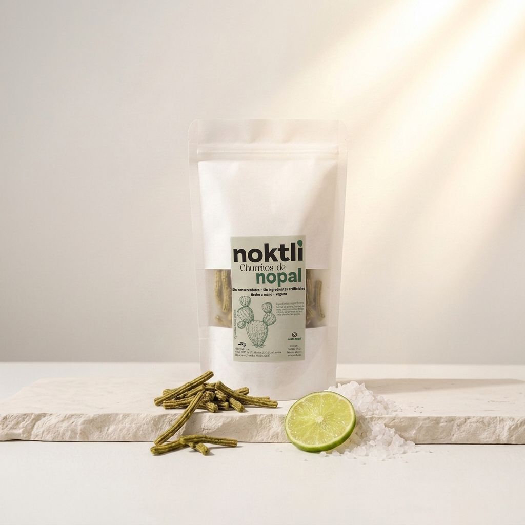 Churritos de nopal y chipotle