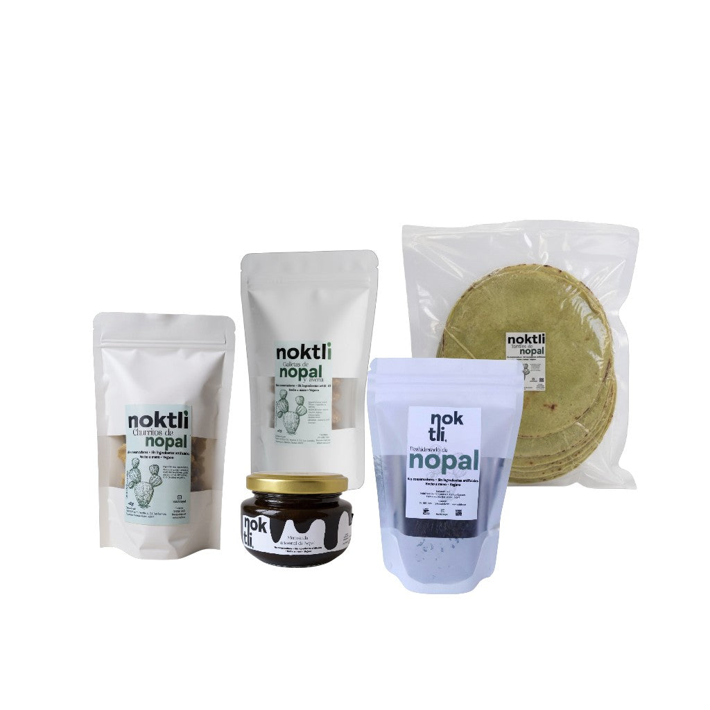 Kit Noktli-Alimentos de nopal
