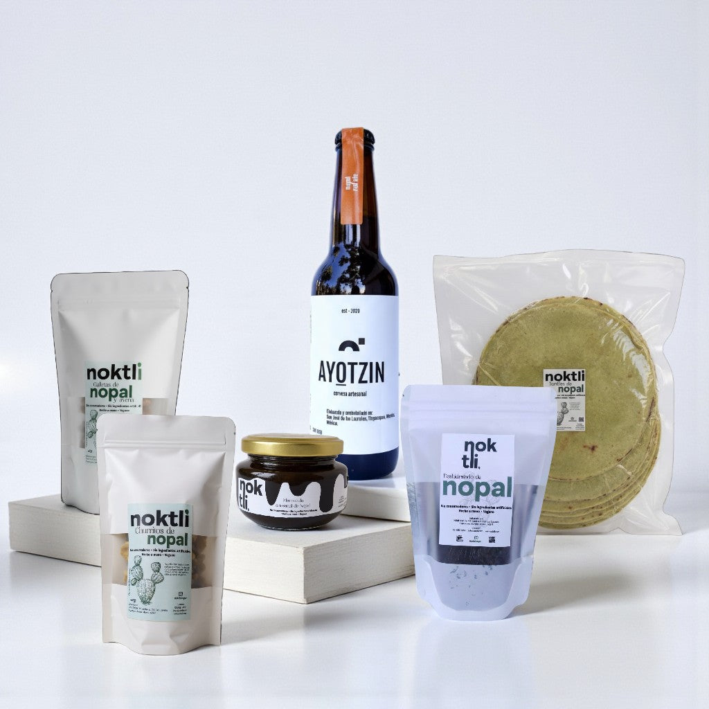 Kit Ayotzin-Cerveza artesanal y alimentos de nopal