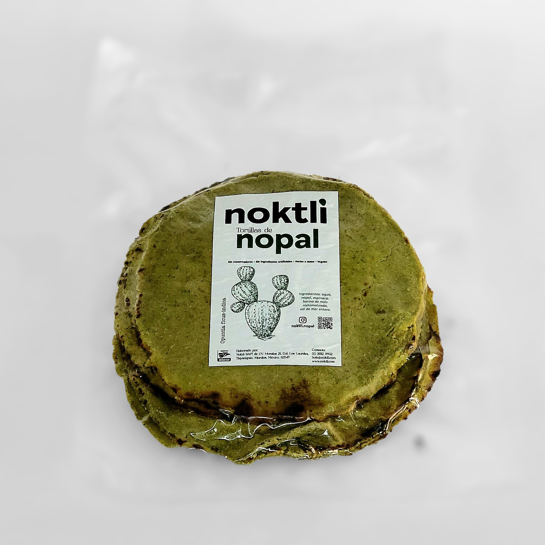 Nopal and Spinach Tortillas