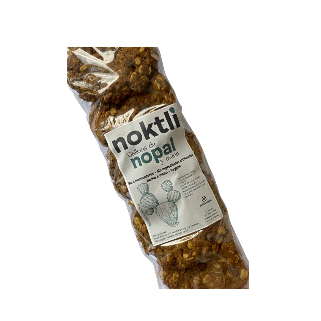 Galletas de Nopal - Avena