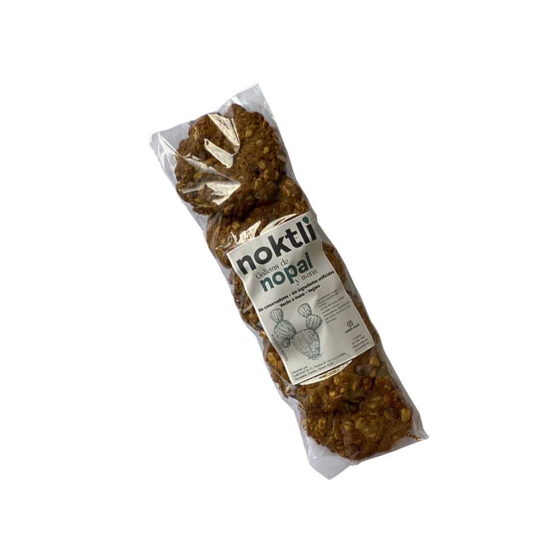 Galletas de Nopal - Avena