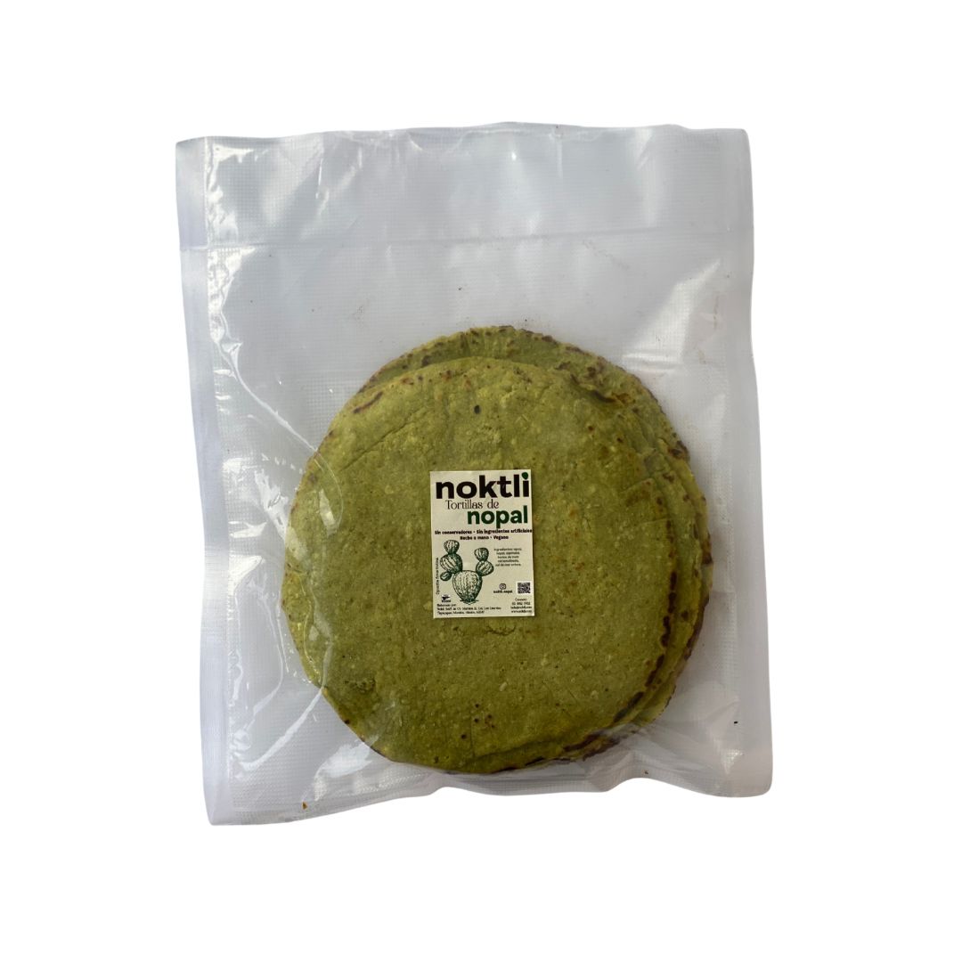 Nopal and Spinach Tortillas