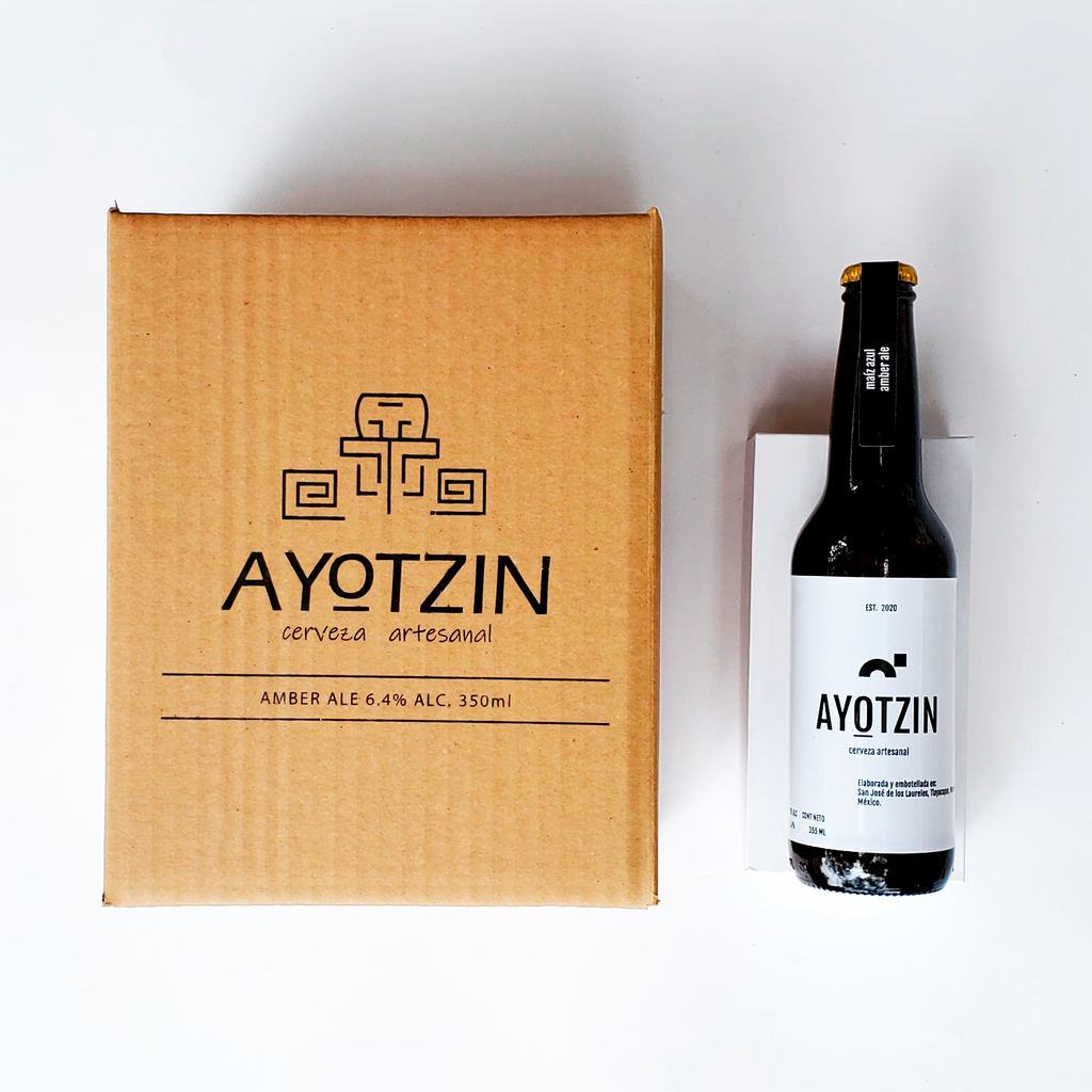 6 Cervezas Artesanales Maíz Azul - Ambar